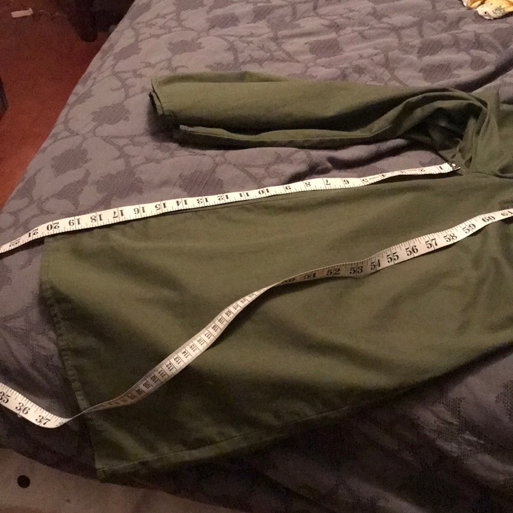 Madewell seventies, coverall, jumpsuit olive green sz 0 - Picture 8 of 10